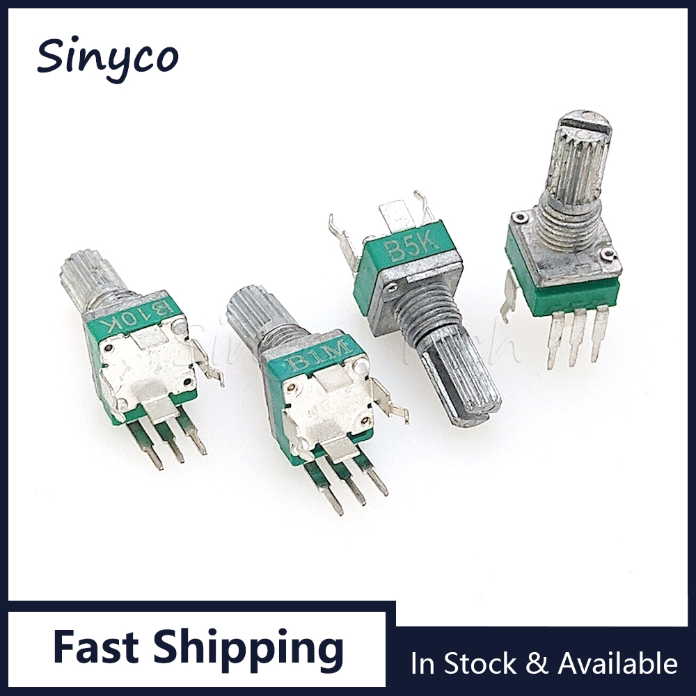 5 個の RK097 タイプシングル垂直 3 ピン B1K  - Potentiometer 10K のレビューと価格