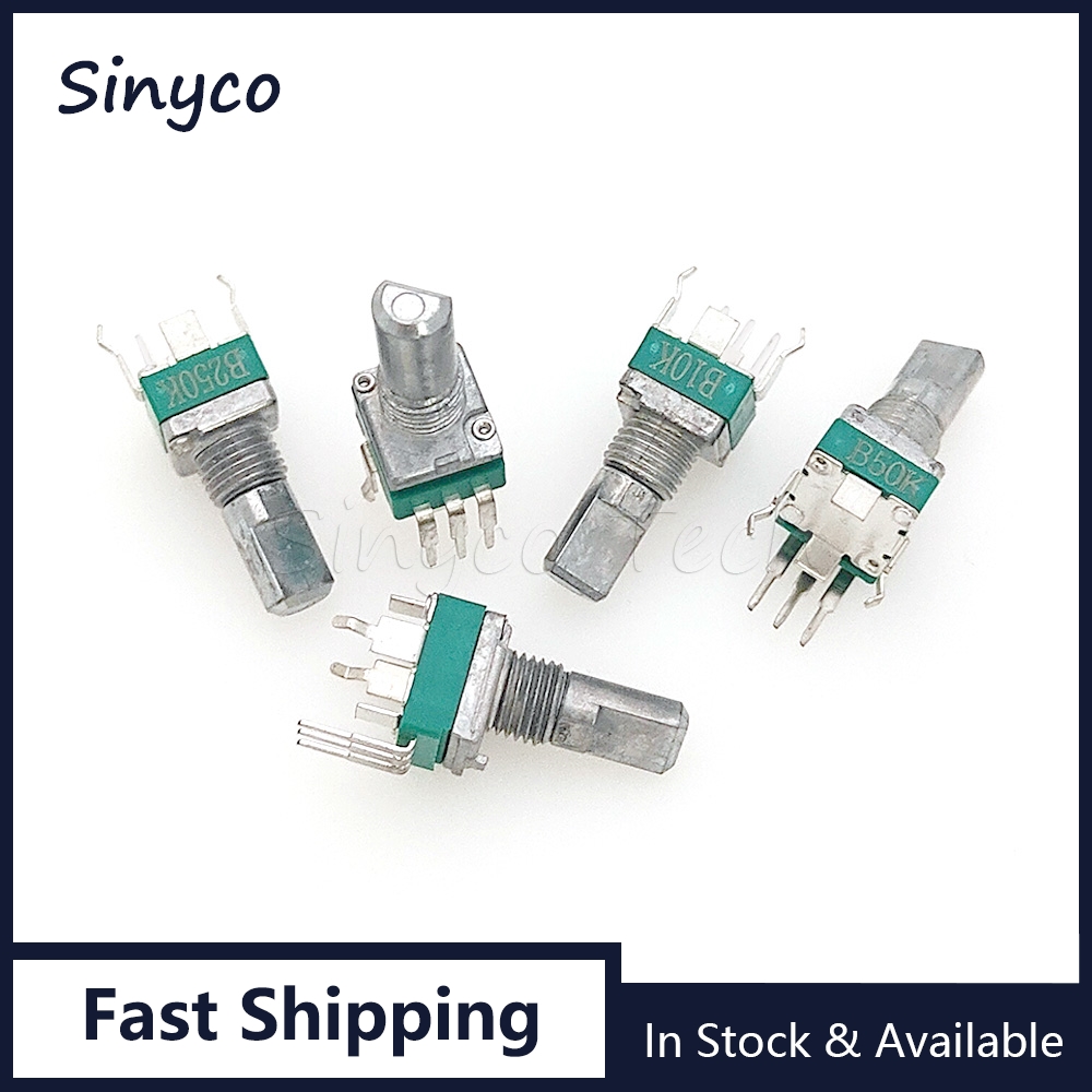 5 個の RK097 タイプシングル垂直 3 ピン B1K  - Potentiometer 10K のレビューと価格