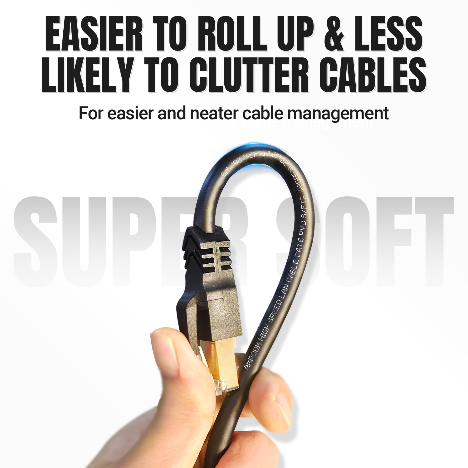 AMPCOM 超柔軟なネットワーク ケーブル、CAT 6A  - Rj45 Jack のレビューと価格