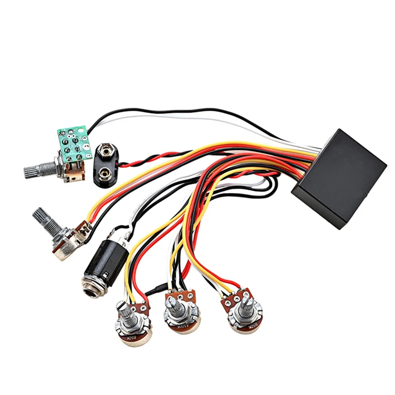 ベースピックアップ用の3バンドアクティブおよびパッシブEQプ - Passive Preamp のレビューと価格