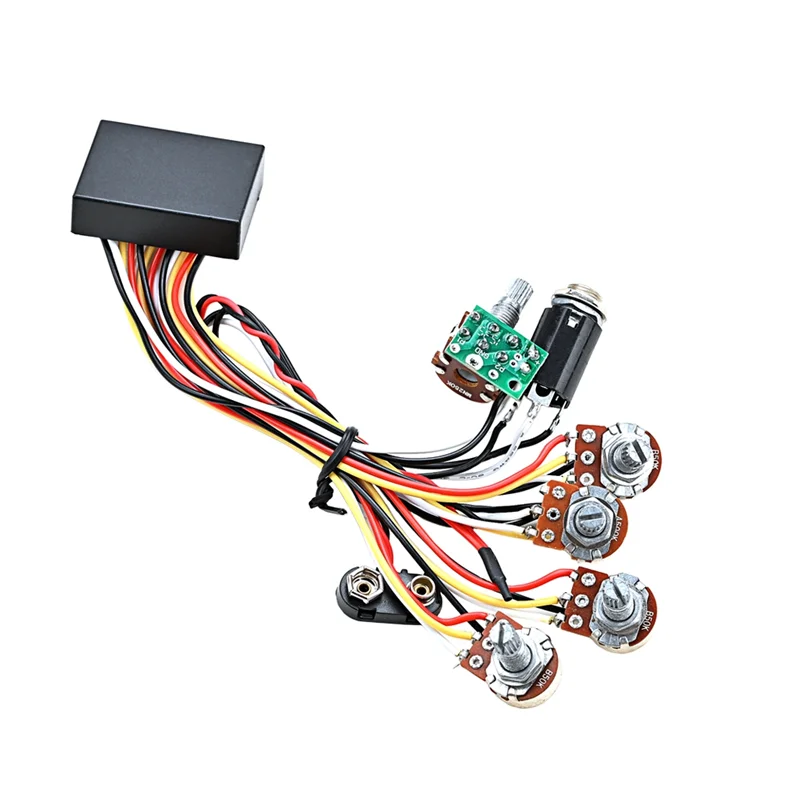 ベースピックアップ用の3バンドアクティブおよびパッシブEQプ - Passive Preamp のレビューと価格