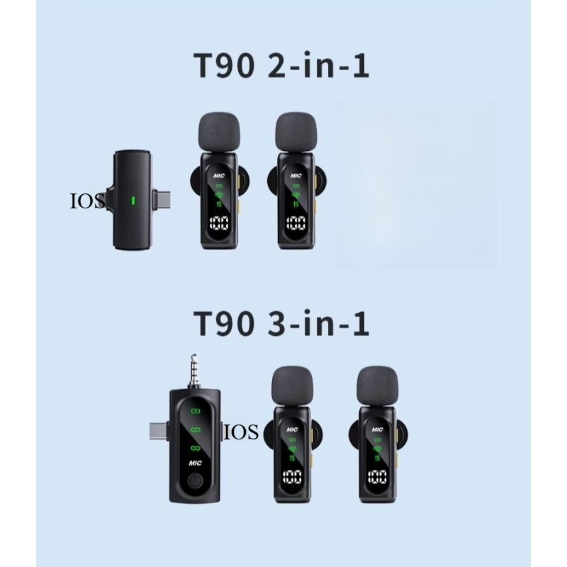 ミニワイヤレスラベリアマイク iPhone Android用 - Microphone Capsule のレビューと価格