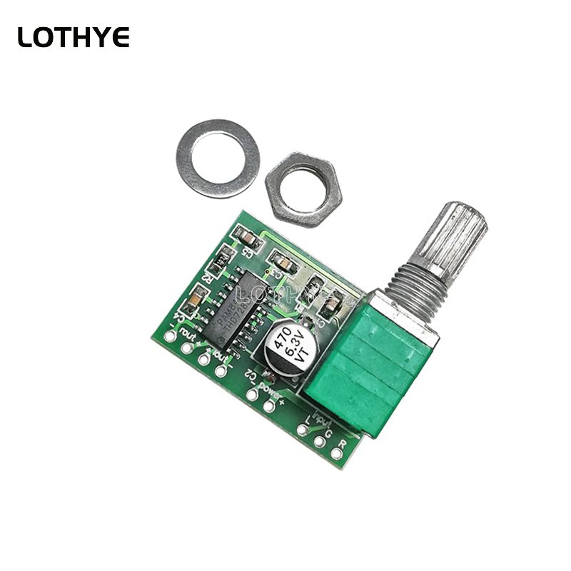 PAM8403 ミニ DC 5V 2 チャンネル 2*3 ワ - Volume Control Board のレビューと価格