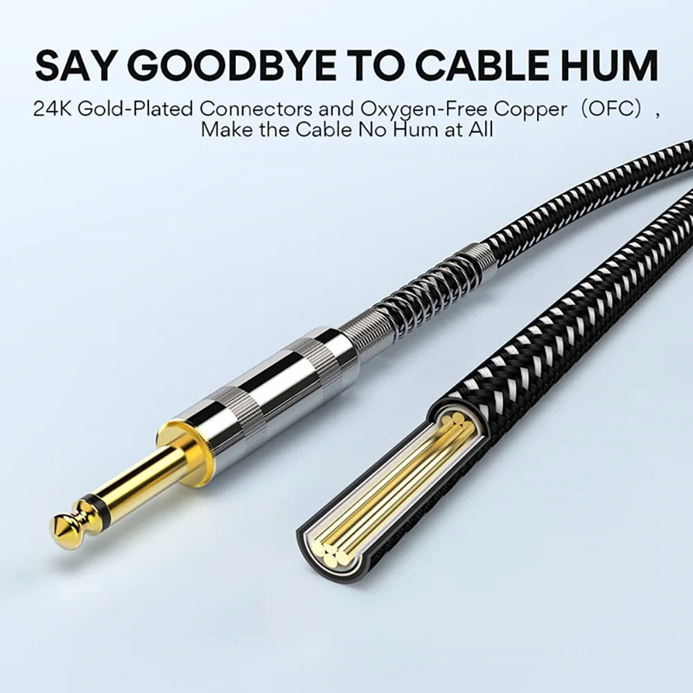 6.35 ミリメートルオーディオケーブル TRS 1/4 イ - Trs Cable のレビューと価格