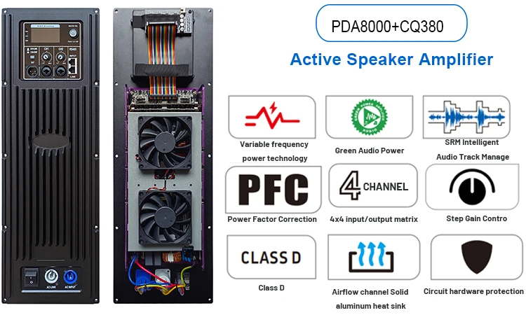 TLF PFA8000+CQ380 アンプボード プロフェッ - Class D Amplifier のレビューと価格