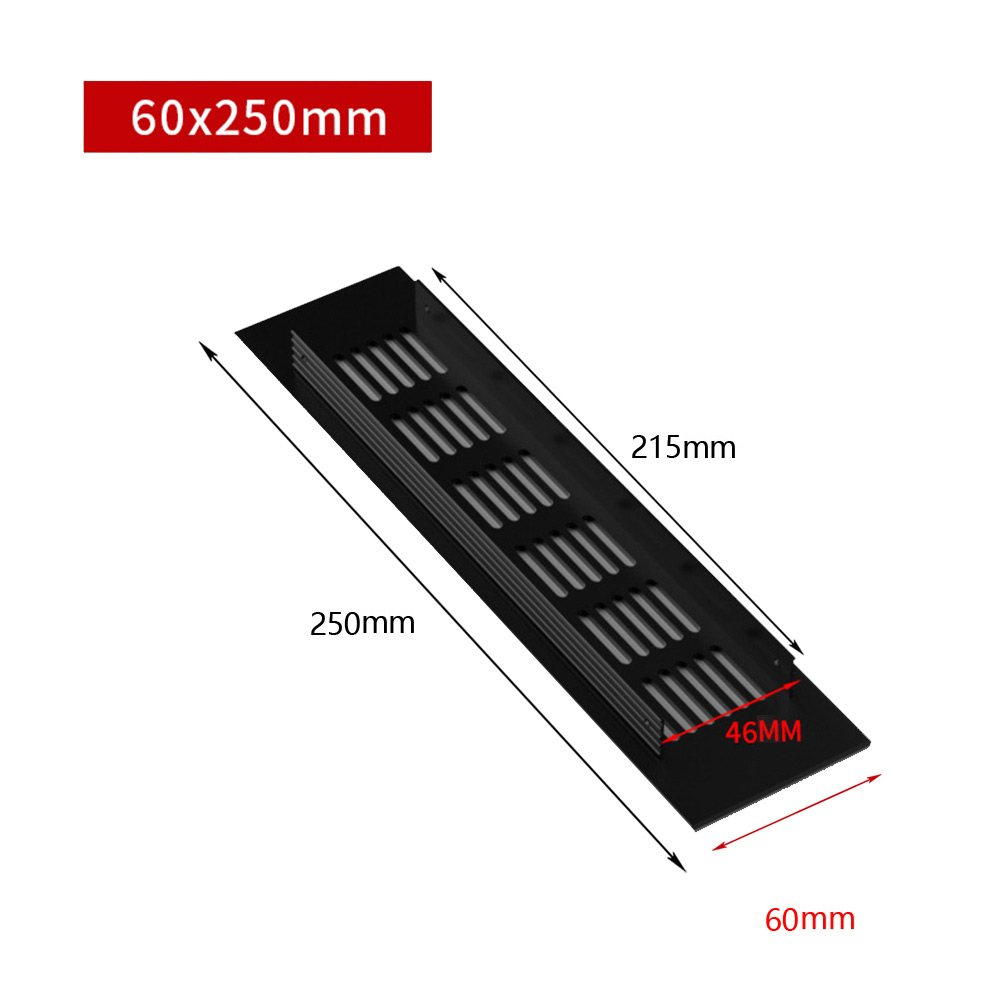 長方形のキャビネットとワードローブの空気をベントグリル、換気 - Ventilation Grille Aluminum のレビューと価格