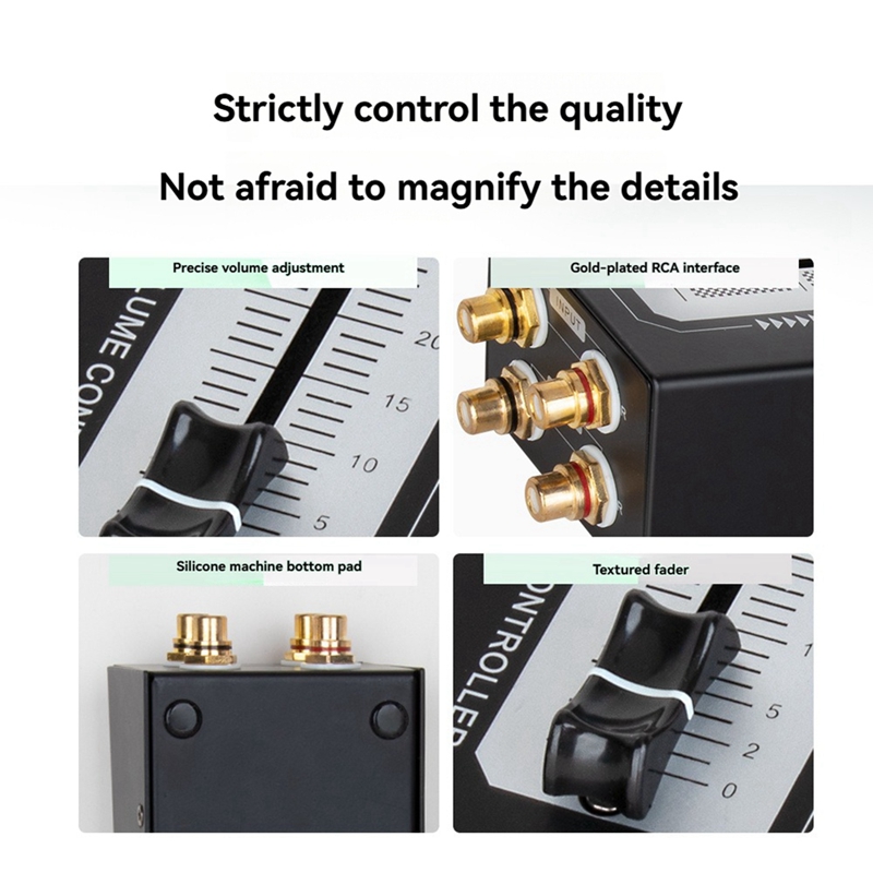 ロスレス出力インターフェース パッシブプリアンプ スピーカー - Passive Preamp のレビューと価格