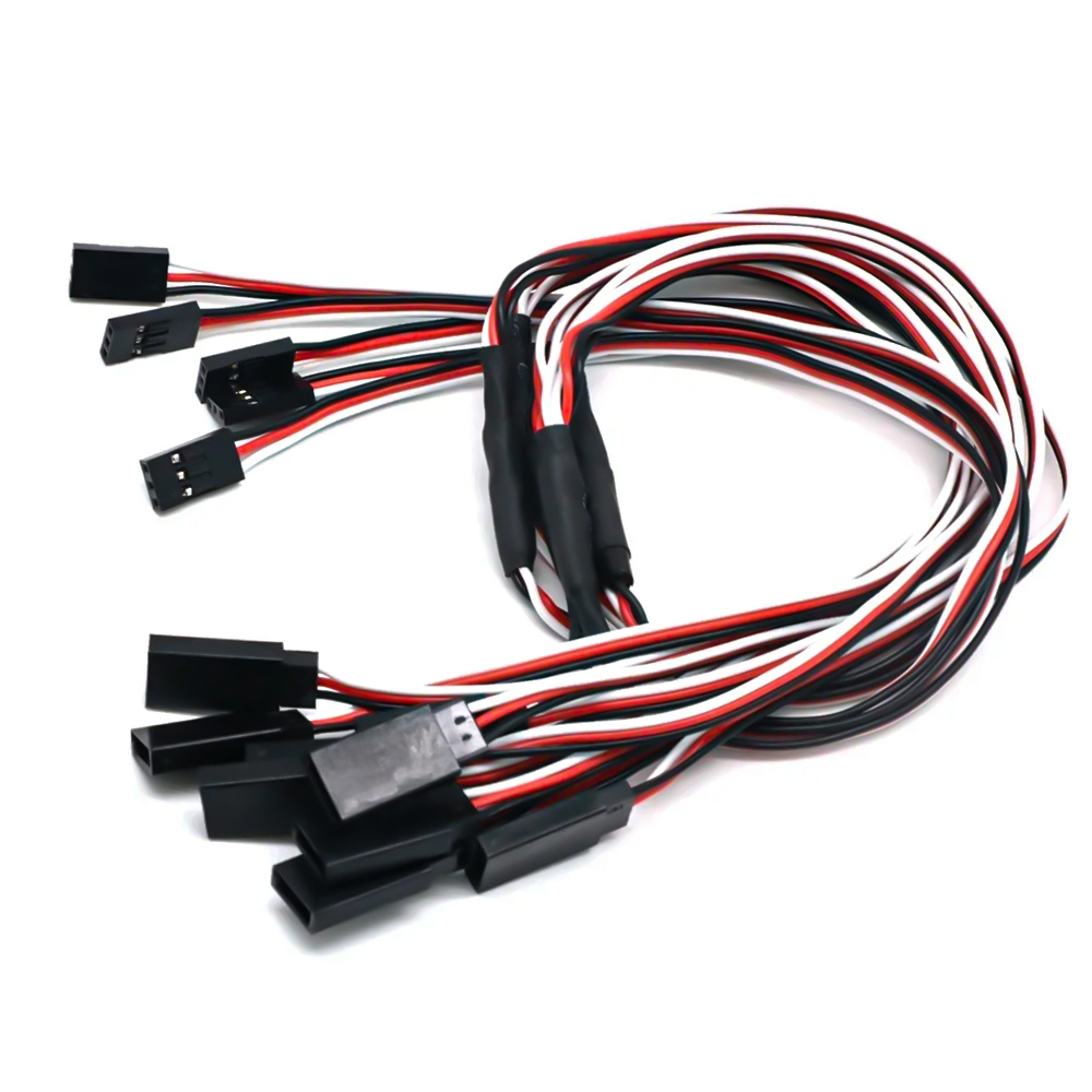 150/300/500mm RCサーボ延長ケーブル - Rca Cable のレビューと価格