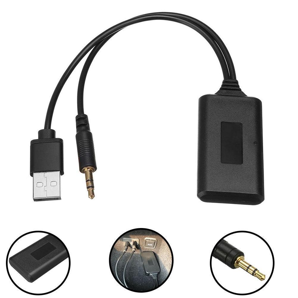 車用ワイヤレスBluetoothケーブルアダプターレシーバー - Audio Cable Rca のレビューと価格