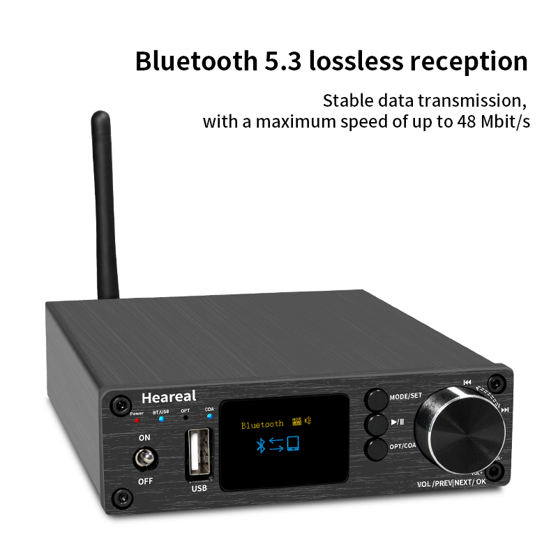 HiFi Bluetooth 5.3 オーディオレシーバー  - Passive Preamp のレビューと価格